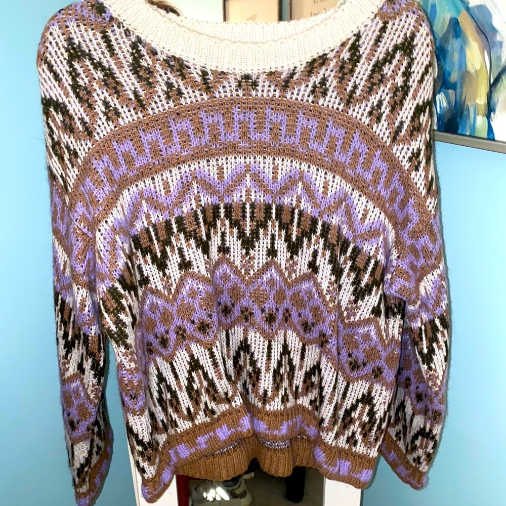 Anthro sweater
